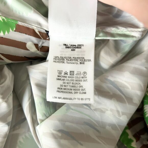 Essential Antwerp Ash Puff Sleeve Shirt Top Size EU 38 US 8/Med - Picture 6 of 6